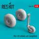 1/48 Messerschmitt Me 410 Hornisse Wheels Set (Weighted)