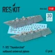 1/48 F-105 Thunderchief Outboard universal Pylons (2pcs, 3D Printing)