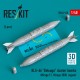 1/48 BLG-66 Belouga Cluster Bombs (2pcs) for Mirage F.1, Mirage 2000, Jaguar