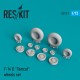 1/72 Grumman F-14 (D) "Tomcat" Wheels for Hobby Boss/Revell kits