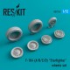 1/72 Lockheed F-104 (A/B/C/D) "Starfighter" Wheels for Italeri/Revell kits
