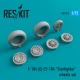 1/72 Lockheed F-104 (E) CF-104 "Starfighter" Wheels for Italeri/Revell kits
