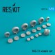 1/72 Mig-31 Wheels for Zvezda/ICM/Condori/ACE Hobby/ Eastern Express/Revell kits