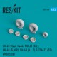 1/72 UH-60 (all versions) Wheels for Italeri/Hobby Boss/Fujimi/Hobby Craft/Hasegawa kits