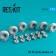 1/72 CH-53 A/D Wheels Set for Bilek/Fujimi/Italeri kits