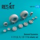 1/72 General Dynamics F-111 (E, F)/EF-111A Wheels for AMT/Hasegawa/Revell/Italeri kits