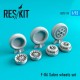 1/72 North American F-86 Sabre Wheels for Airfix/Academy/Hasegawa/Fujimi/Hobby Boss