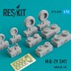 1/72 Mikoyan MiG-29 SMT/K Wheels set for Zvezda/Trumpeter kits