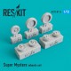 1/72 Dassault Super Mystere Wheels Set for Special Hobby/AZ model/Airfix kits