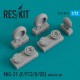 1/72 MiG-21 F/F13/U/US Wheels set for Revell/Modelsvit/Condor/Airfix/Academe kits