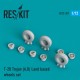 1/72 North American T-28 Trojan (A,B) Land Based Wheels set for Sword/Heller kits