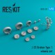 1/72 Saab J-35 Draken Type 1 Wheels set