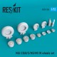 1/72 Mikoyan-Gurevich MiG-23 (UB/S/MS/MF/M) Wheels set for Zvezda/R.V.Aircraft/KP kits