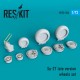 1/72 Su-27 Wheels set Late version for Revell/Hasegawa/Zvezda/Trumpeter/ICM/Airfix kits