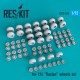 1/72 Antonov An-124 Ruslan Wheels set for Modelsvit kits