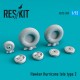 1/72 Hawker Hurricane Wheels set Late Type 2