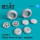 1/72 Grumman F-4F/FM-2 Wildcat Wheels set Type 1 (weighted)
