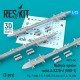 1/72 F-4/100/5/105/8, A-4/7/10, Kfir Multiple Ejector Racks A/A37B-6 MER-7 (3pcs)