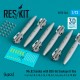1/72 Mk.82 Bombs w/BSU-86 Snakeye II Fins (4pcs) for Airfix/FineMolds