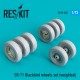 1/72 SR-71 "Blackbird" Wheels set (weighted) for Hasegawa/Italeri/Academy