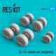 1/72 Tupolev Tu-134 Wheels Set (Weighted)
