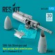 1/72 F-4 Phantom II C/D SUU-16A 20mm Gun Pod (open gun bay) with Centerline Pylon