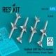 1/72 Skyflash (RB71/Av.71) Missiles (4pcs) for British Phantom, Tornado, Viggen