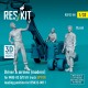 1/32 Modern Driver n Airmen(3pcs) for MHU-83 D/E Lift Truck UPPER Loading for RSK32-0011