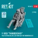 1/48 F-105D Thunderchief Pilot Sitting In Late Ejection Seat for Hobby Boss Kit