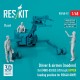 1/48 Modern Driver n Airmen(3pcs) for MHU-83 D/E Lift Truck UPPER Loading for RSK48-0009
