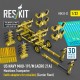 1/32 US NAVY MHU-191/M (AERO 21A) Munitions Transporter (with Missiles adapters)