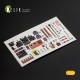 1/32 Kawasaki Ki-61-I Hien Interior 3D Decals for Hasegawa kit