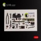 1/48 P-47D Thunderbolt Interior parts (3D decals) for Italeri/Academy kit 