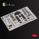 1/48 A-10C Thunderbolt II Interior parts (3D decals) for Italeri kit 