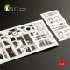 1/48 F-14D Tomcat Interior 3D Decals for Tamiya kit