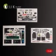1/48 UH-60A Black Hawk Type 2 Defence Intelligence of Ukraine Interior parts for ICM kit 