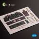 1/72 Vickers Valiant B(PR)K.1 Rear Cockpit Interior 3D Decals for Airfix kit