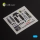 1/72 OA-10A Thunderbolt Interior parts (3D decals) for Italeri kit 