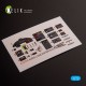1/72 Avro Lancaster B.III Interior 3D Decals for Airfix kit