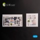 1/72 Ju88 G-6 Interior parts (3D decals) for Hasegawa kit 