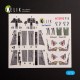 1/72 T-2 Advanced Trainer Interior 3D Decals for Platz kit