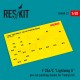 1/48 F-35 A/C Lightning II Pre-cut Painting Masks for Tamiya kit