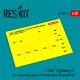 1/48 F-35A Lightning II Pre-cut Painting Masks for Kitty Hawk/Zimimodel kit