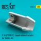 1/32 F-16 Fighting Falcon (F110-GE) Closed Exhaust Nozzles for Tamiya kits
