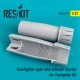 1/32 Eurofighter Typhoon Open (late type) Exhaust Nozzles for Trumpeter Kit