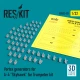 1/32 A-4 Skyhawk Vortex Generators for Trumpeter kit (3D Printing)