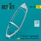 1/32 F-35 (A/C) Lightning II Open Canopy Frame for Trumpeter Kit