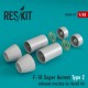 1/48 McDonnell Douglas F-18 Super Hornet Type 2 Exhaust Nozzles for Revell kits