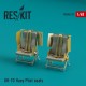 1/48 UH-1D Huey Pilot Seats for Kitty Hawk/Academy/Italeri/Revell kits