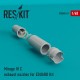 1/48 Mirage III C Exhaust Nozzles for Eduard Kits
